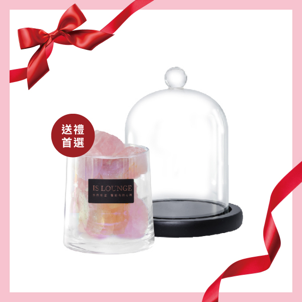 【雙12限定優惠】送禮首選  粉水晶玻璃盅!!