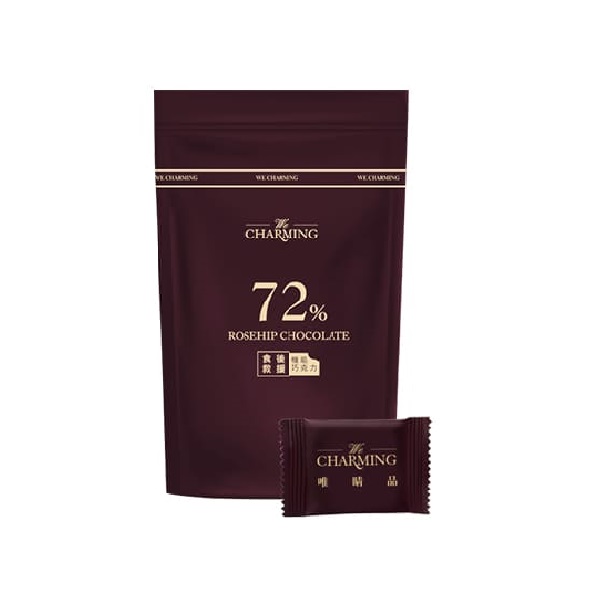 唯睛品食後救援72%機能巧克力(4.5g/片，50片袋裝)